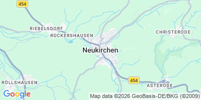 Karte Neukirchen