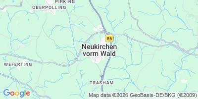 Karte Neukirchen vorm Wald