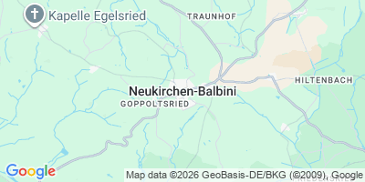 Karte Neukirchen-Balbini