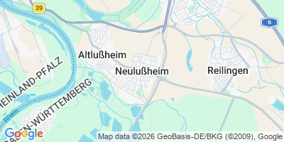 Karte Neulußheim