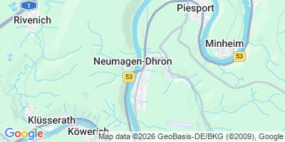 Karte Neumagen-Dhron