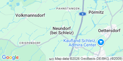Karte Neundorf (bei Schleiz)