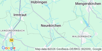 Karte Neunkirchen