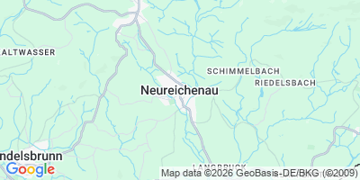 Karte Neureichenau