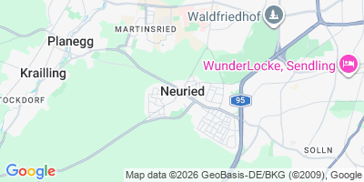 Karte Neuried