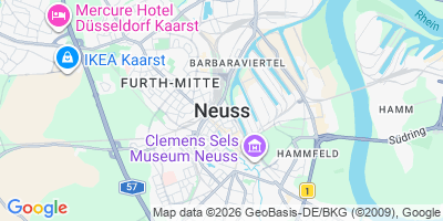 Karte Neuss