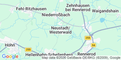 Karte Neustadt/ Westerwald