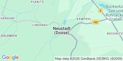 Karte Neustadt (Dosse)