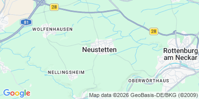 Karte Neustetten