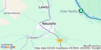 Karte Neuzelle