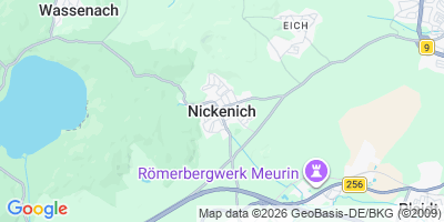 Karte Nickenich