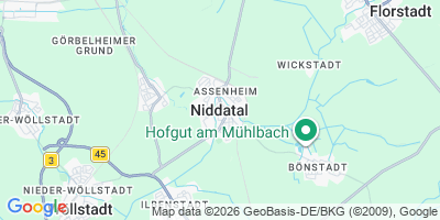 Karte Niddatal