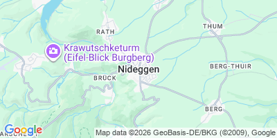 Karte Nideggen
