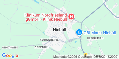Karte Niebüll