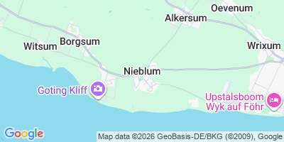 Karte Nieblum