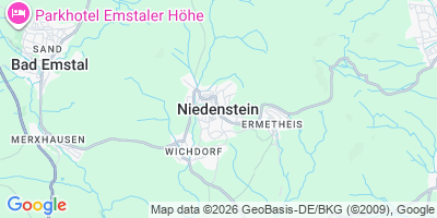 Karte Niedenstein