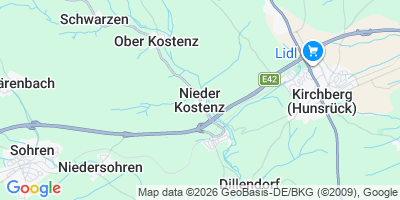 Karte Nieder Kostenz