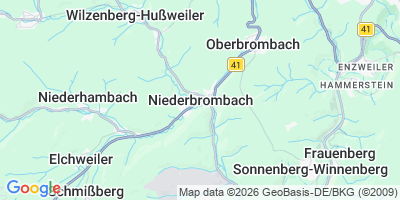 Karte Niederbrombach