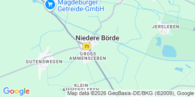 Karte Niedere Börde