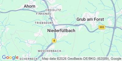 Karte Niederfüllbach
