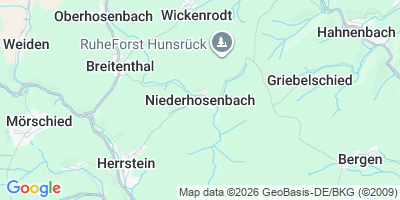 Karte Niederhosenbach