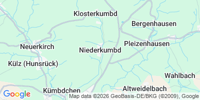 Karte Niederkumbd