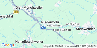 Karte Niedermohr