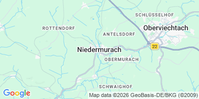 Karte Niedermurach