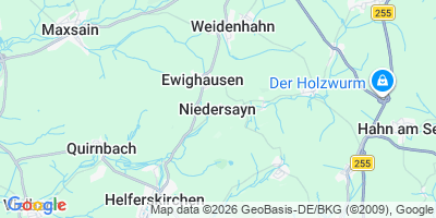 Karte Niedersayn
