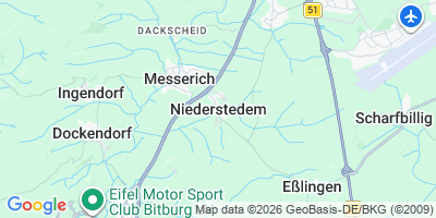 Karte Niederstedem