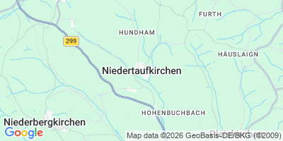 Karte Niedertaufkirchen