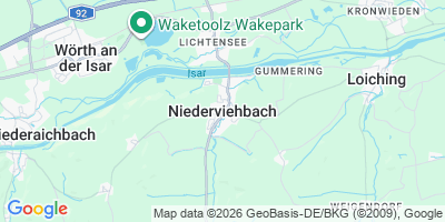 Karte Niederviehbach