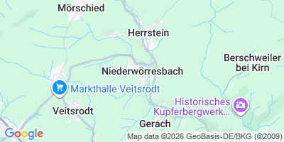 Karte Niederwörresbach