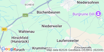 Karte Niederweiler