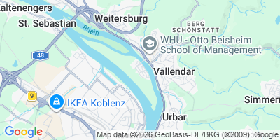 Karte Niederwerth