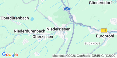 Karte Niederzissen