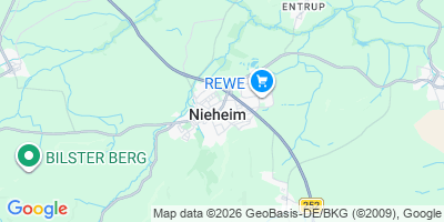 Karte Nieheim