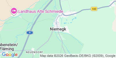Karte Niemegk