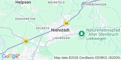 Karte Nienstädt