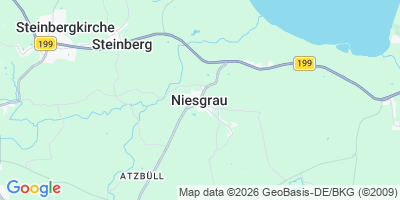 Karte Niesgrau