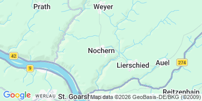 Karte Nochern
