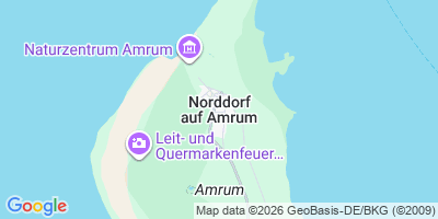 Karte Norddorf auf Amrum