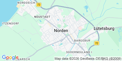 Karte Norden