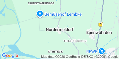 Karte Nordermeldorf