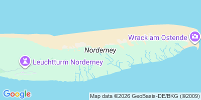 Karte Norderney
