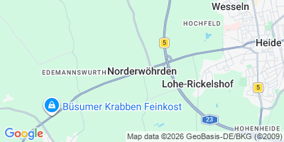 Karte Norderwöhrden