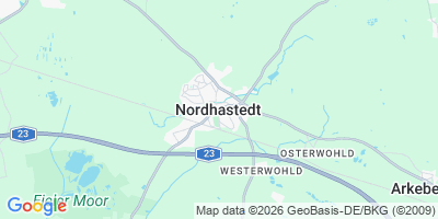 Karte Nordhastedt