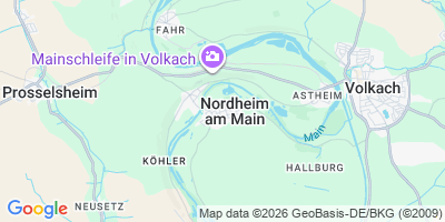 Karte Nordheim a.Main