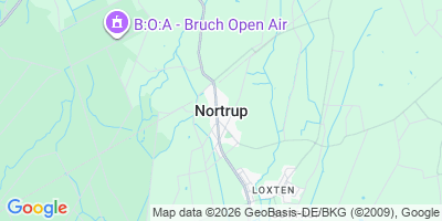 Karte Nortrup