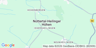Karte Nottertal-Heilinger Höhen